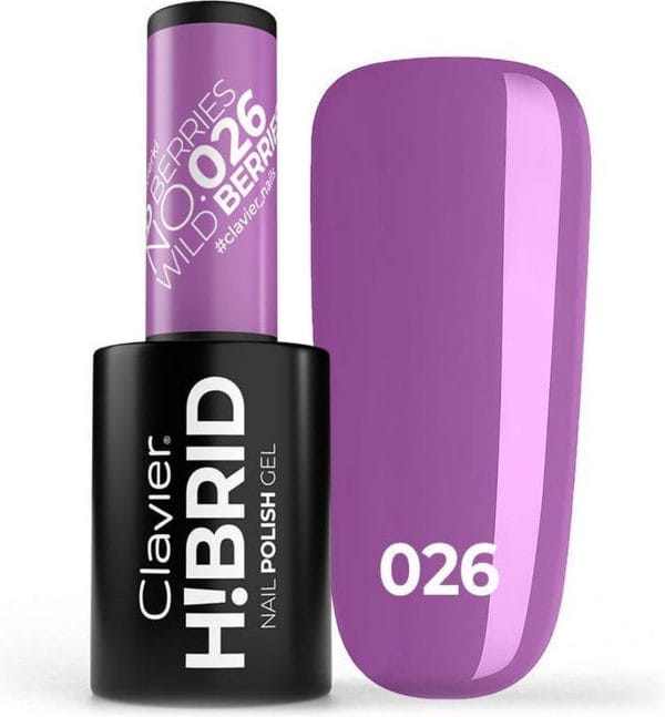 Clavier UV/LED Gellak H!BRID - 026 Wild Berries