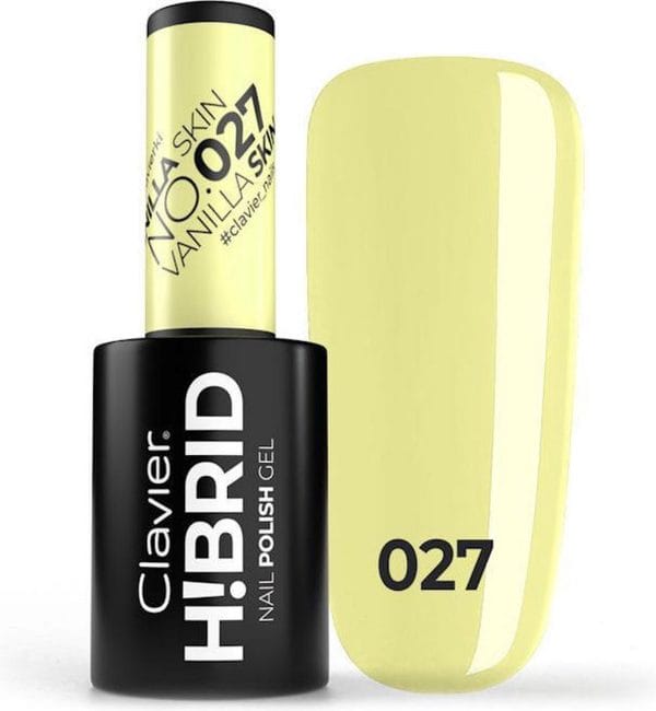 Clavier UV/LED Gellak H!BRID - 027 Vanilla Skin