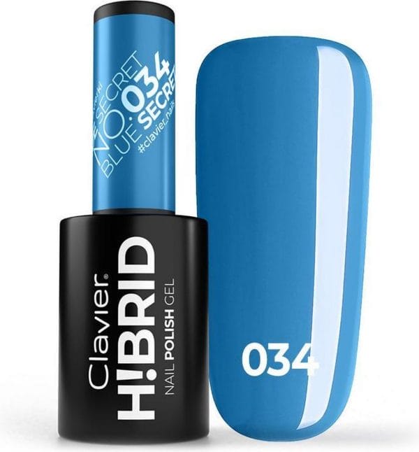 Clavier UV/LED Gellak H!BRID - 034 Blue Secret