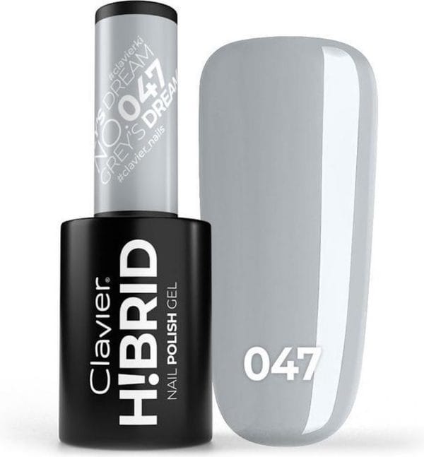 Clavier UV/LED Gellak H!BRID - 047 Greys Dream