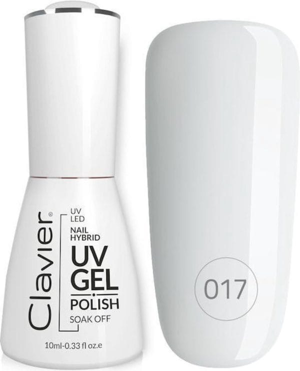 Clavier uv/led hybrid gellak luxury 10ml. #017 - snowy sky