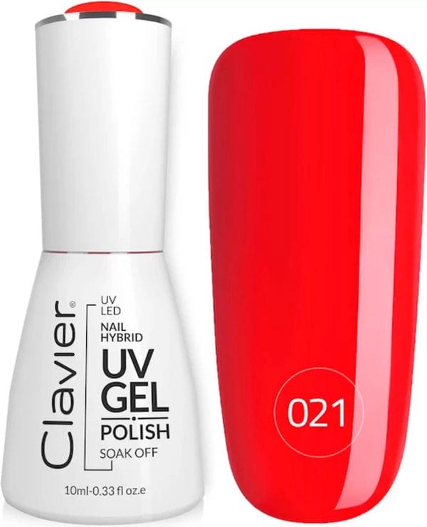Clavier UV/LED Hybrid Gellak Luxury 10ml. #021 - Am I red?