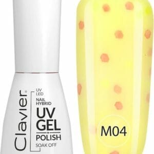 Clavier UV/LED Hybrid Gellak Luxury 10ml. Multi Flavours Lemon Curd - M04