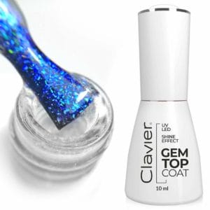 Clavier UV/LED Hybrid Gellak Luxury 10ml. Top Coat No Wipe Gem Sapphire