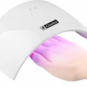 Cloxks - Nageldroger - UV lamp - Led lamp - Gellak lamp - Nagellak - Nagellamp - 36W - Gelnagels - Gel nagellak - Compact - Wit