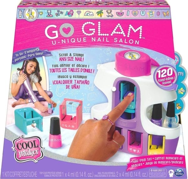 Cool maker go glam u-nique nail salon - manicureset