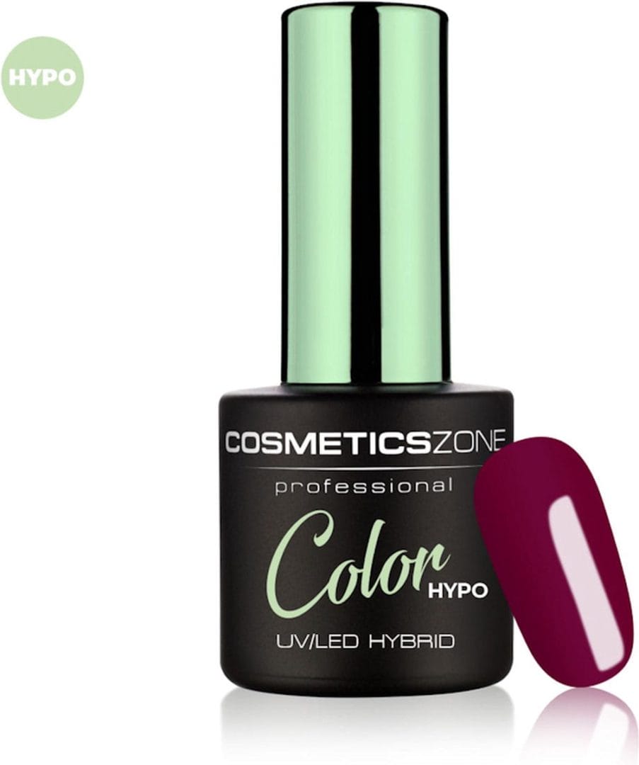 Cosmetics zone hypoallergene uv/led gellak red wine 018 Cosmetics zone hypoallergene uv/led gellak red wine 018