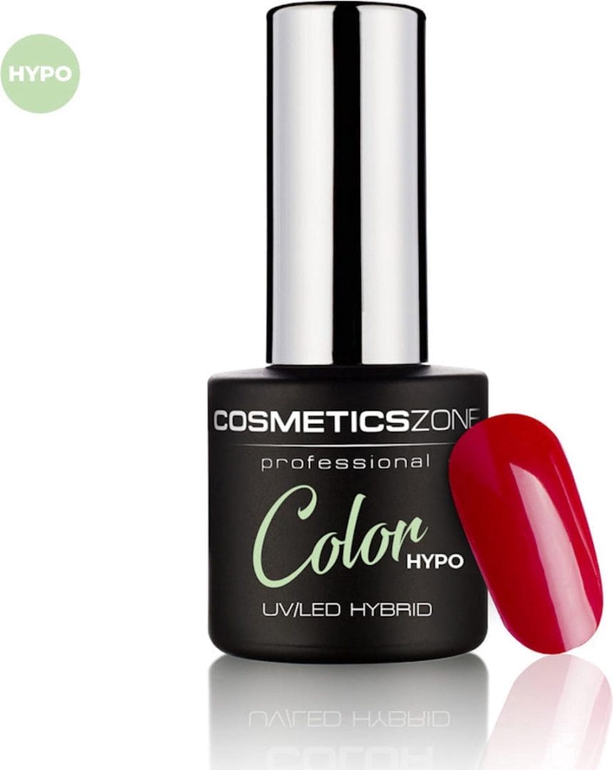 Cosmetics zone hypoallergene uv/led gellak venetian red 009 Cosmetics zone hypoallergene uv/led gellak venetian red 009