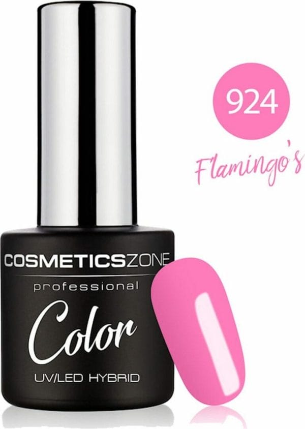 Cosmetics Zone UV/LED Gellak 7ml. Flamingo's 924