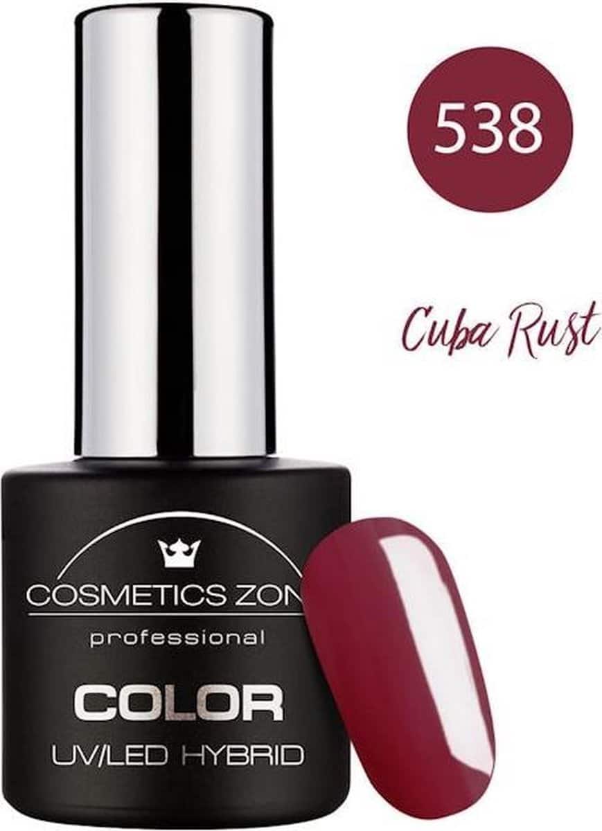 Cosmetics Zone UV/LED Gellak Cuba Rust 538