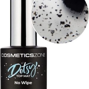 Cosmetics Zone UV/LED Gellak Dotsy Topcoat Matt No Wipe 7ml.