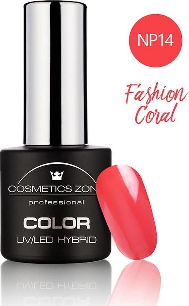 Cosmetics Zone UV/LED Gellak Fashion Coral NP14