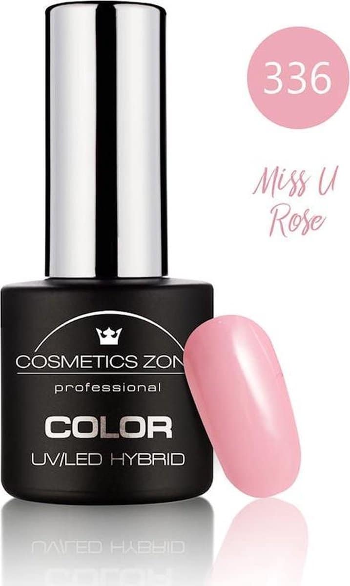 Cosmetics Zone UV/LED Gellak Miss U Rose 336