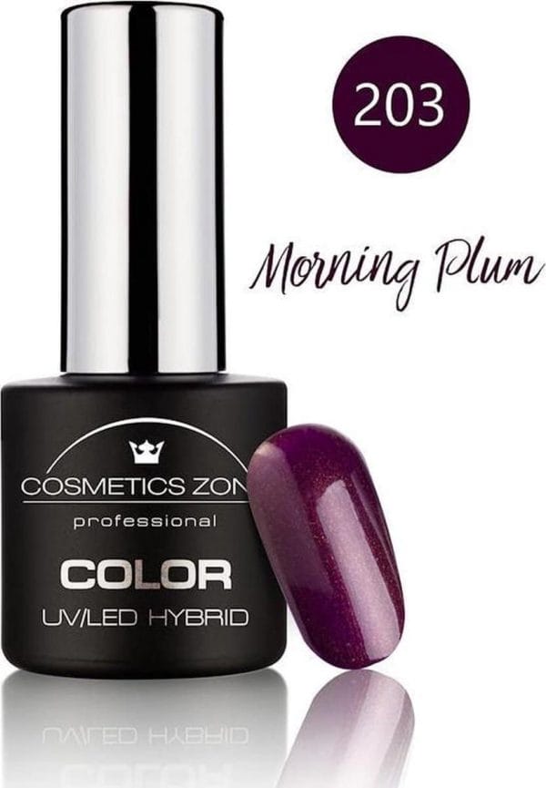 Cosmetics Zone UV/LED Gellak Morning Plum 203