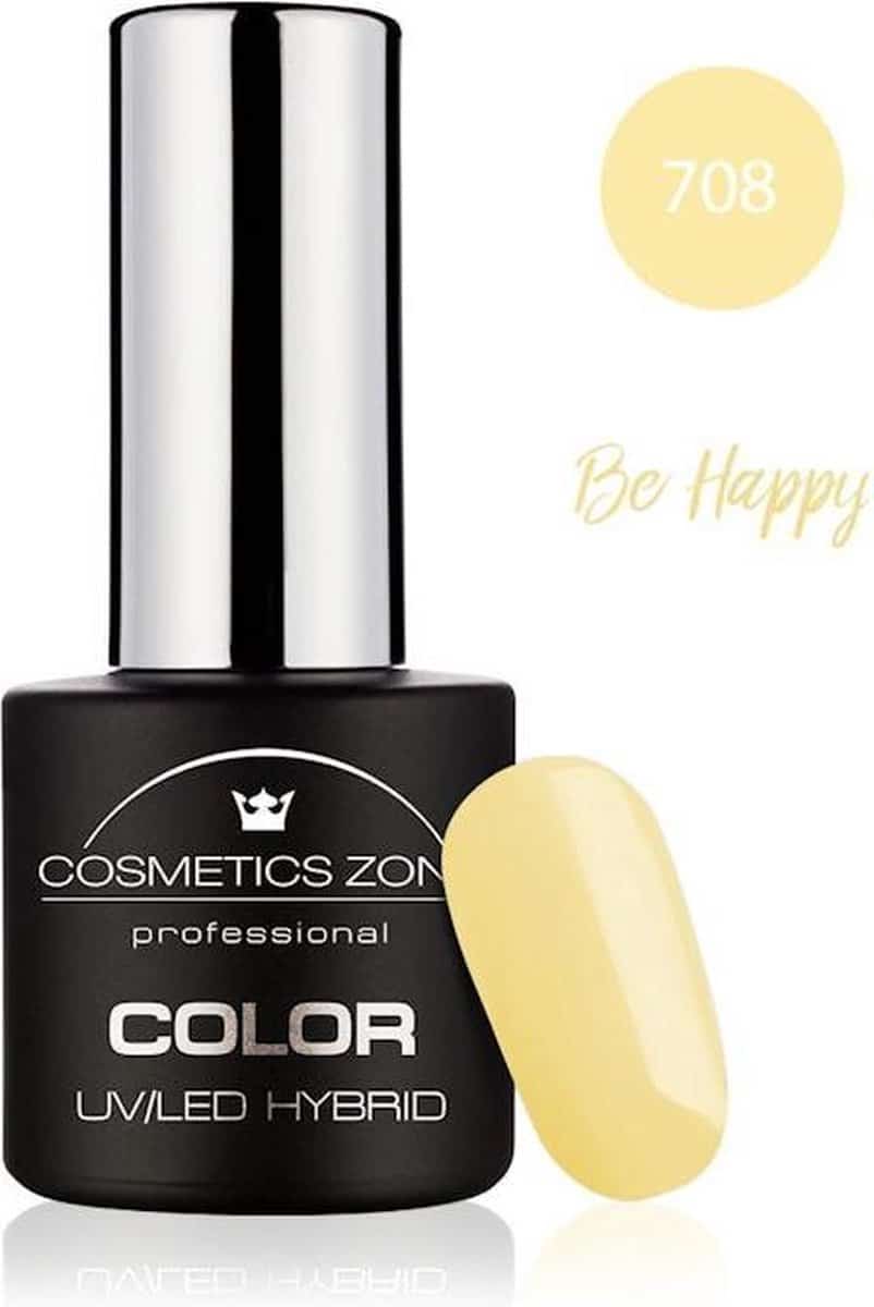 Cosmetics Zone UV/LED Hybrid Gellak 7ml. Be Happy 708