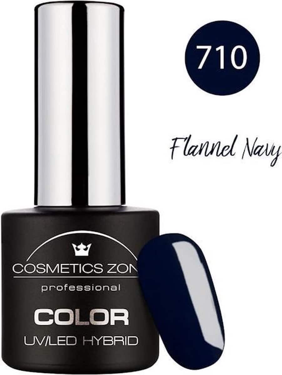 Cosmetics Zone UV/LED Hybrid Gellak 7ml. Flannel Navy 710