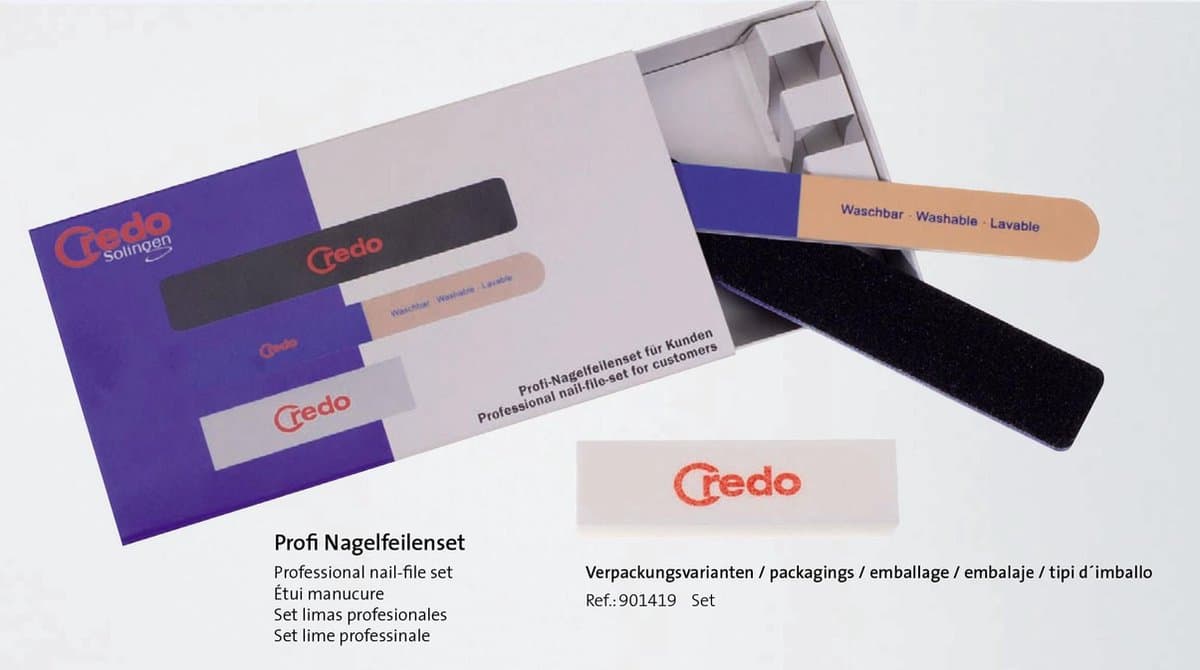 Credo-profi-nagelvijlenset-3 delig Credo-profi-nagelvijlenset-3 delig