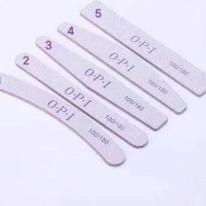 DD Nails Cosmetics/Nagelvijl No. 1 Boemerang 100/180 GIT - Grof - 5 STUKS - High Quality - Professionele markt