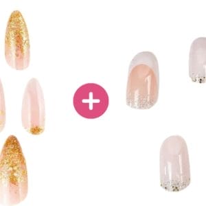 DORABELLE | Bespaar: 2x Nepnagels Bundel | Golden Elegance + Pure and Calm