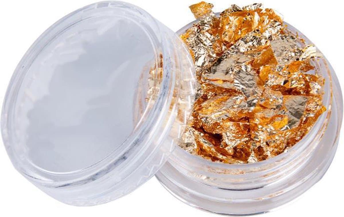 Drm nail art flakes #5 real gold Drm nail art flakes #5