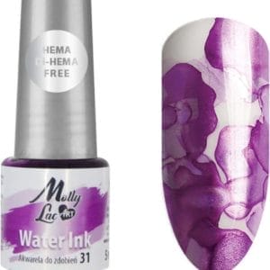 DRM Nail Art Hema/di-Hema Free Water Ink Aquarel Metallic Nr.31