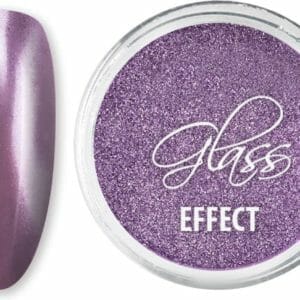 DRM Nail Art Spiegel Effect Nagelpoeder Glass Effect Lilac #6