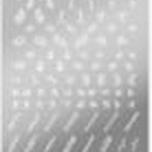 DRM Nail Art Stempelplaat #R