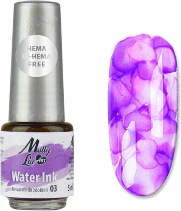 Drm nail art water ink aquarel nr. 3