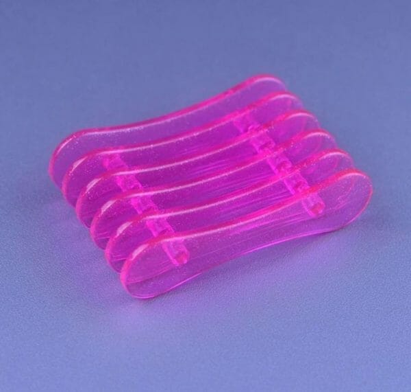 Dw4trading penseel houder - geschikt voor 5 penselen - acryl nagel penselen - roze