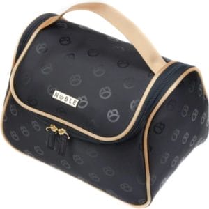Dames cosmetische tas handtas organisator goud, zwart goud, cosmetische tas