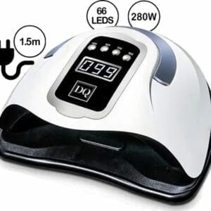 Daniqqi - 280 Watt UV LED lamp gelnagels - 66 LEDS - UV - LED - Nagellamp - Nail Dryer - Gellak - Extra lang snoer - vakantie