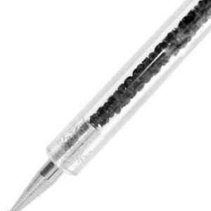 De DRM Nail Art Pen Zirconia 2in1 Zwart #0