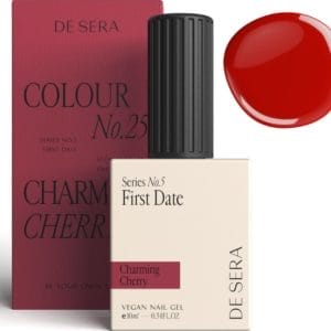 De Sera Gellak - Donker Roze Gel Nagellak - Roze - 10ML - Colour No. 25 Charming Cherry