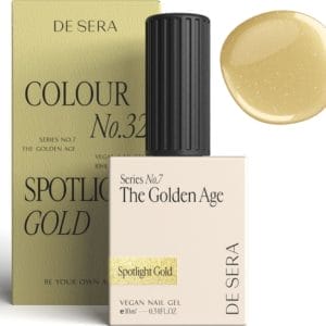 De Sera Gellak - Goude Gel Nagellak - Goud - 10ML - Colour No. 32 Spotlight Gold