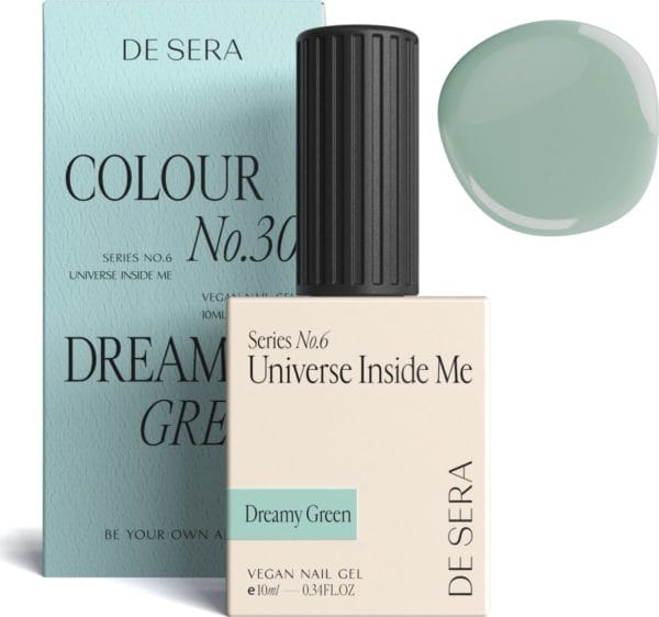 De sera gellak - mint groene gel nagellak - groen - 10ml - colour no. 30 dreamy green