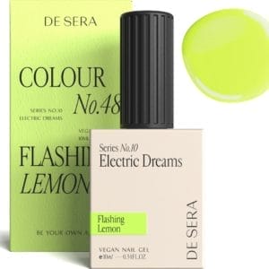 De Sera Gellak - Neon Gele Gel Nagellak - Geel - 10ML - Colour No. 48 Flashing Lemon