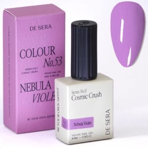 De Sera Gellak - Paarse Gel Nagellak - Paars - 10ML - 53 Nebula Violet