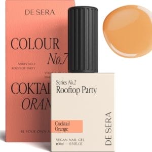 De Sera Gellak - Pastel Oranje Gel Nagellak - Oranje - 10ML - Colour No. 7 Cocktail Orange