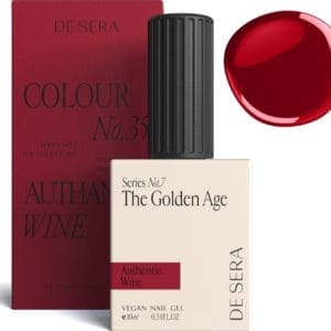 De Sera Gellak - Rode Gel Nagellak - Rood - 10ML - Colour No. 35 Authentic Wine