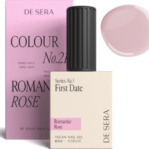 De Sera Gellak - Roze Gel Nagellak - 10ML - Colour No. 21 Romantic Rose