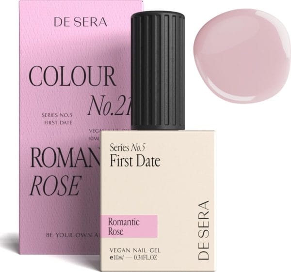 De sera gellak - roze gel nagellak - 10ml - colour no. 21 romantic rose