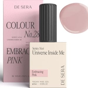 De Sera Gellak - Roze Gel Nagellak - 10ML - Colour No. 28 Embracing Pink