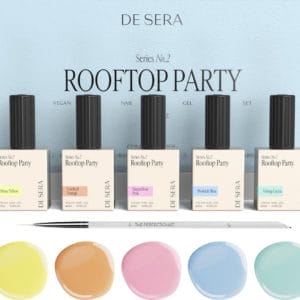De Sera Gellak Set - Series No. 2 - Rooftop Party - Gel Nagellak Kleuren Set - Pastel - 10ML