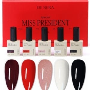 De Sera Gellak Set - Series No. 4 - Miss President - Gel Nagellak Kleuren Set - 10ML