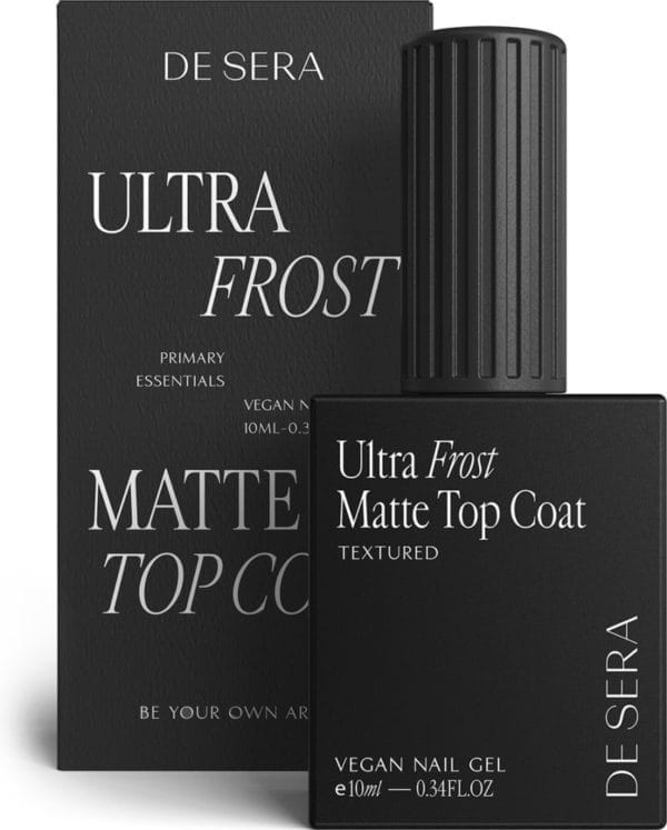 De sera matte top coat voor gellak - gel nagellak top coat - 10ml