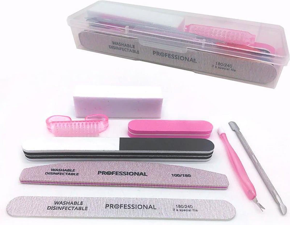 Dermarolling acryl manicure kit compleet nak004 Dermarolling acryl manicure kit compleet