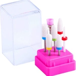 Dermarolling Keramische Nagelfrees Bitjes 7-delige Set Compleet #08