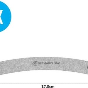 Dermarolling Professionele Nagelvijl Banana Grit 100/180 - Set Van 5 Stuks