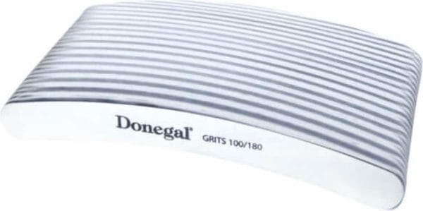 Donegal professionele nagelvijl grit 100/180 - set a 24 stuks banaan - 2078