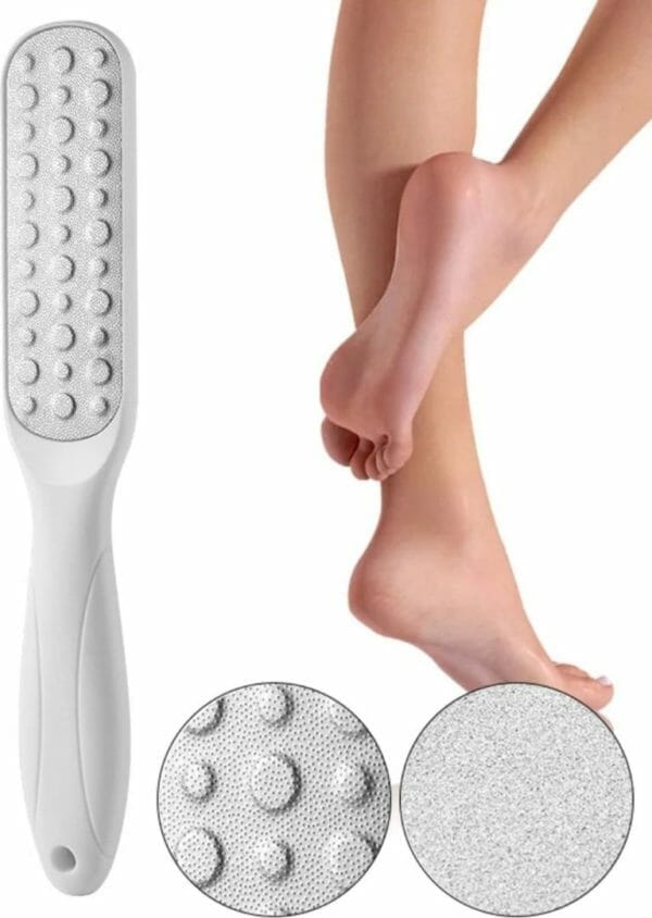 Dubbelzijdige voetvijl / eeltvijl - eeltrasp - callus remover - eeltverwijderaars - professionele eeltverwijderaar - ixen